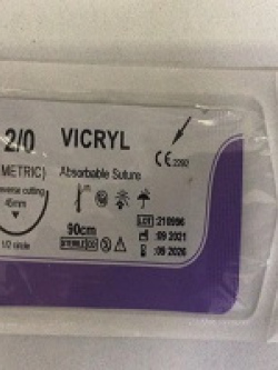 FIL DE SUTURE VICRYL 2.0